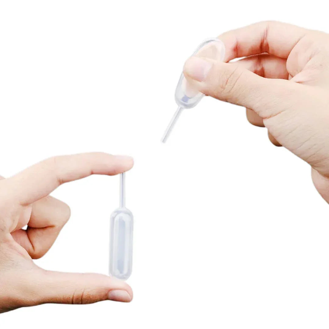 0.5mL Transfer Pipette – Disposable Dropper with Bulb Draw