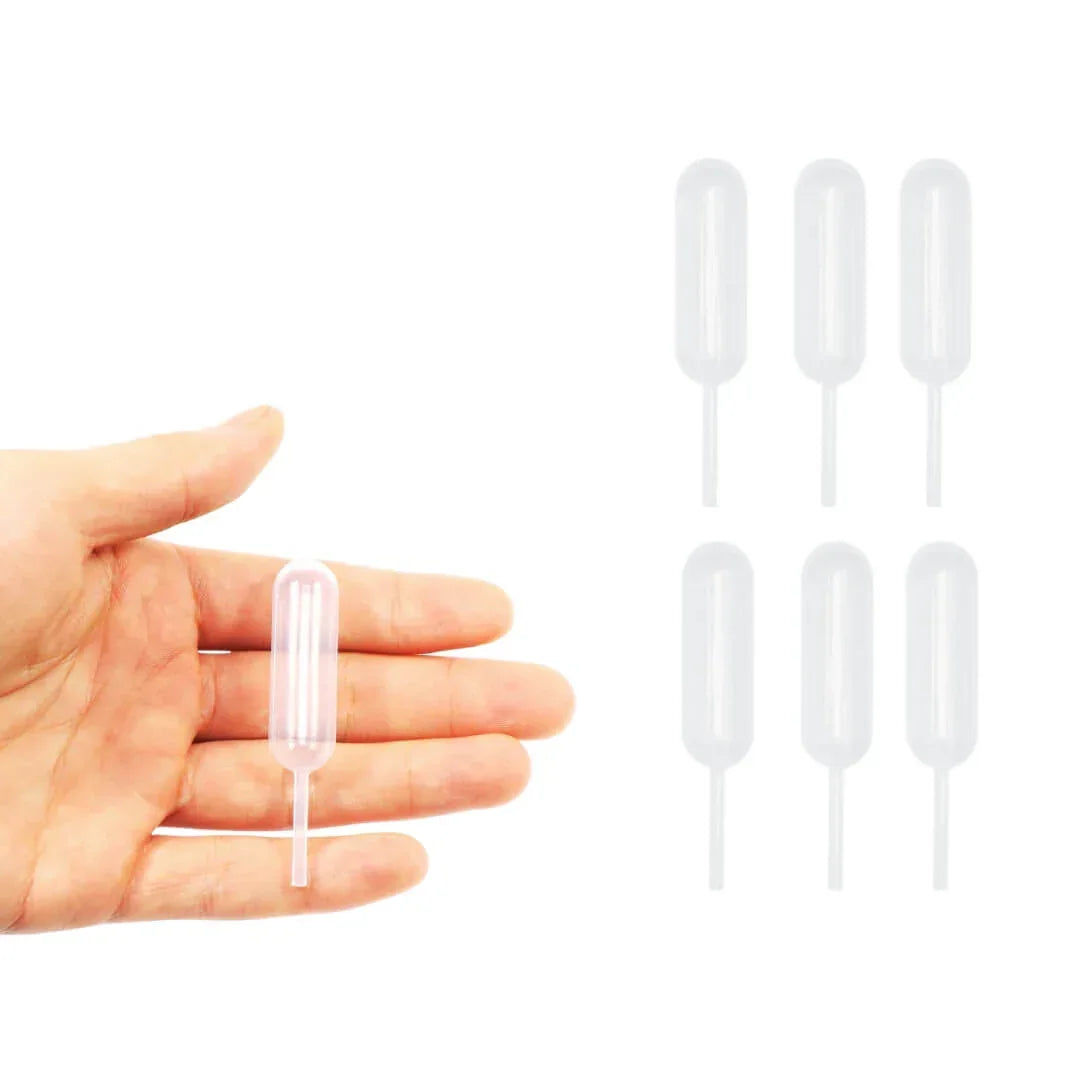 0.5mL Transfer Pipette – Disposable Dropper with Bulb Draw