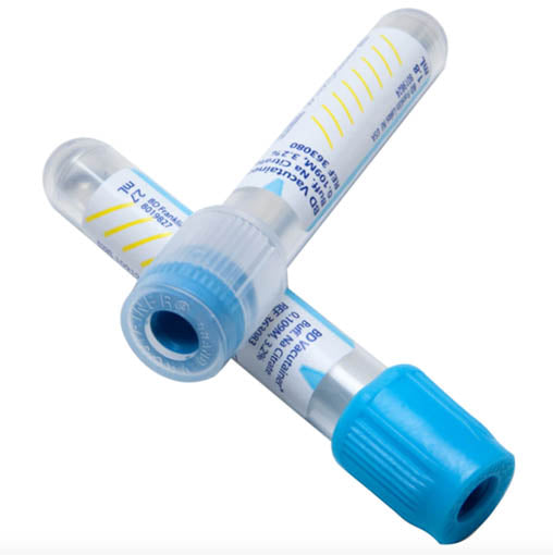 Sodium Citrate Blood Collection Tube – Light Blue 2.7 mL | 100/Pack, 10 Packs/Case