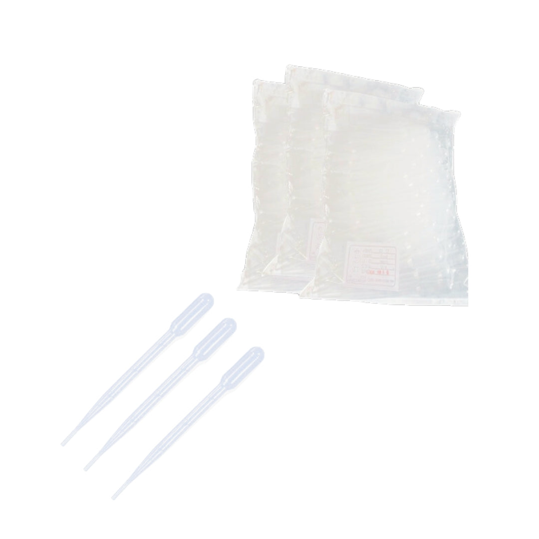 3.5mL Transfer Pipette Droppers with Bulb Draw