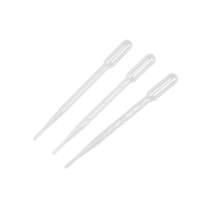3.5mL Transfer Pipette Droppers with Bulb Draw