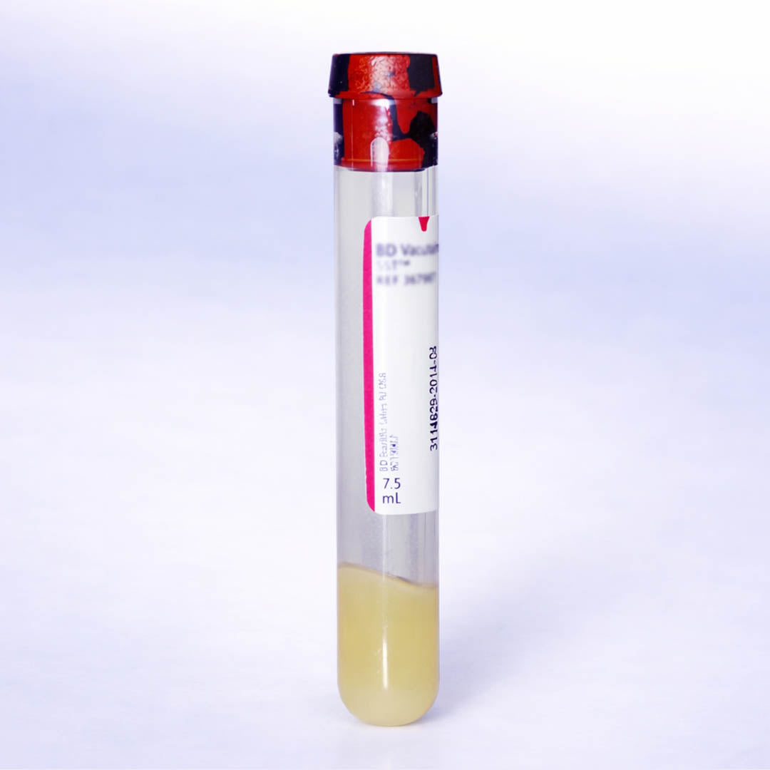 Tube Separator Serum 16x100 Sil Coated 9.0 Draw 100/BX 500/CS