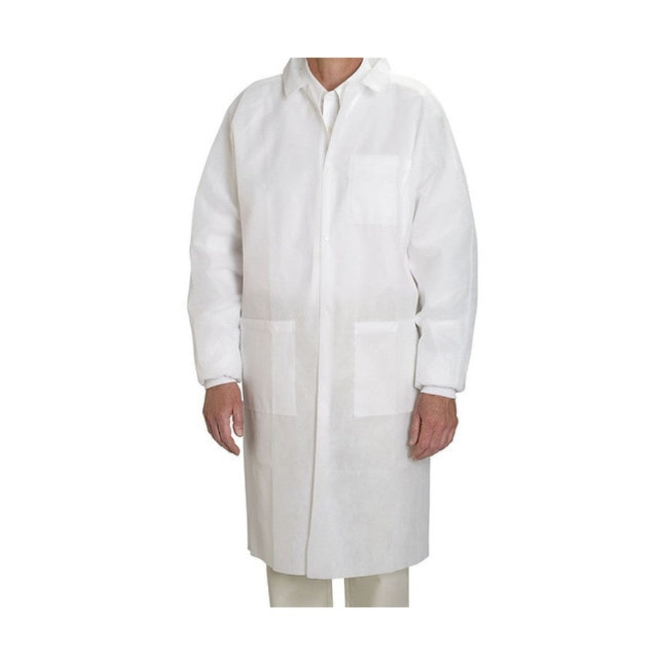 Disposable PP Non-Woven Unisex Gown S/M/L/XL – Lightweight PPE