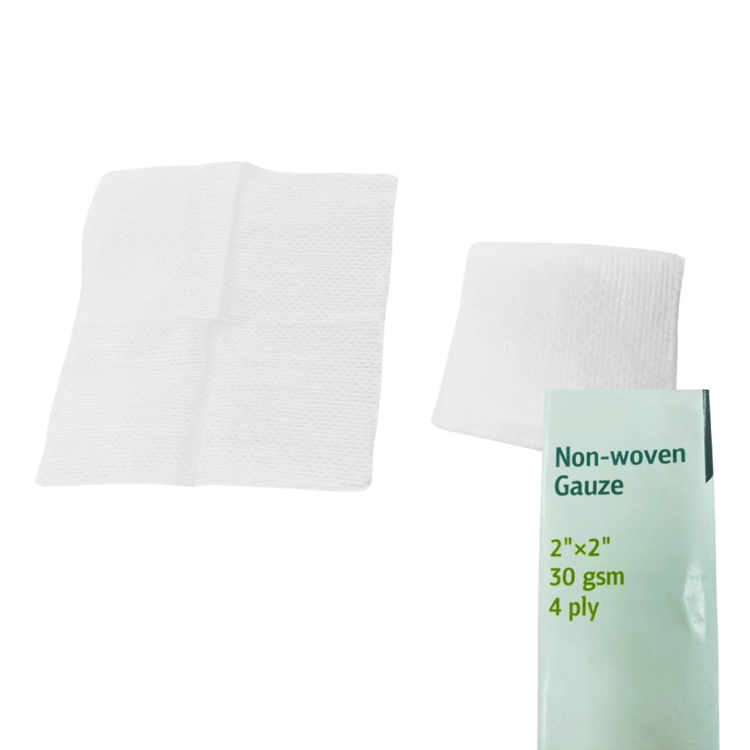 Non-Woven Gauze Pads 2" x 2" – Soft, Absorbent