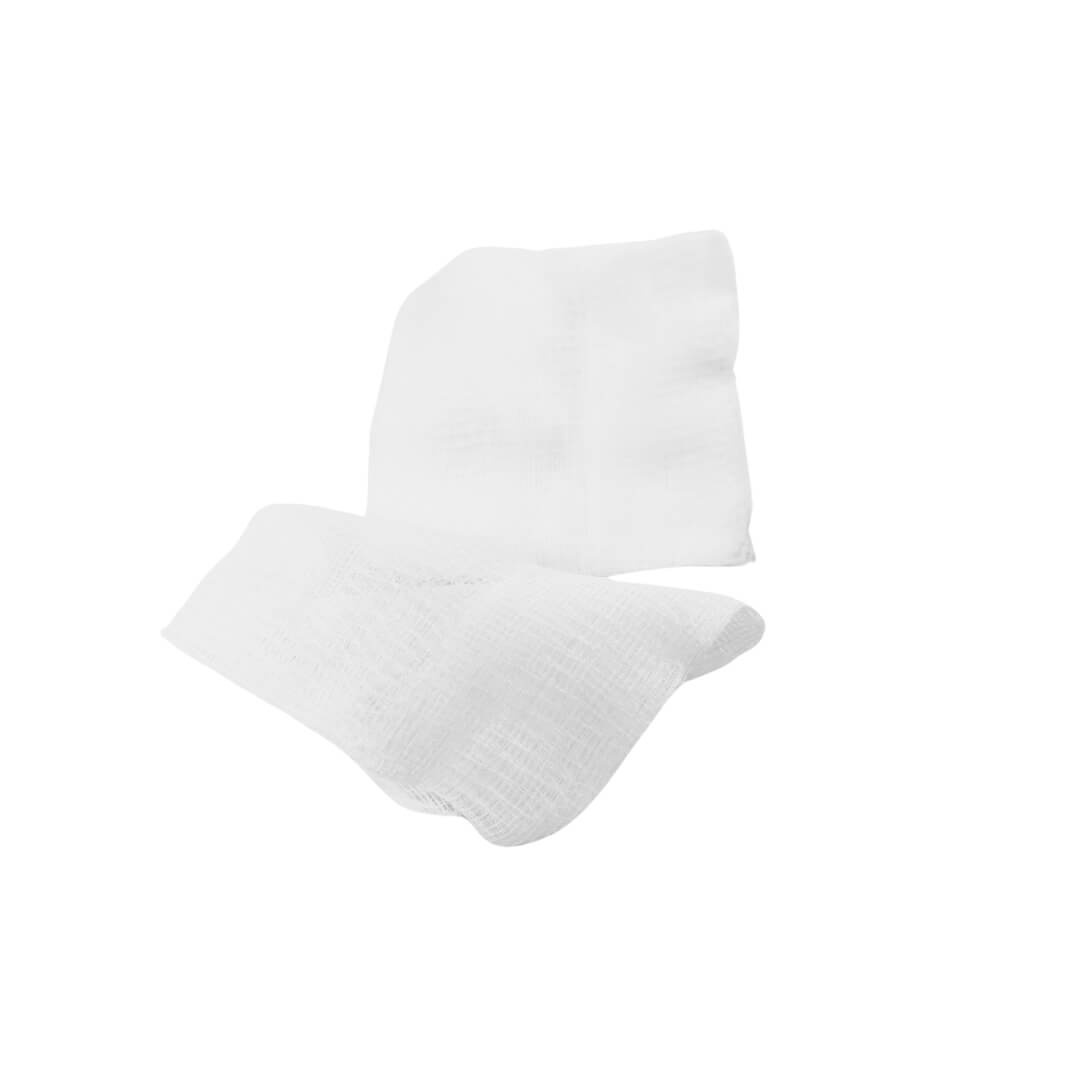 Non-Woven Gauze Pad – 2" x 2", 2-Ply, Soft & Non-Sterile (White)