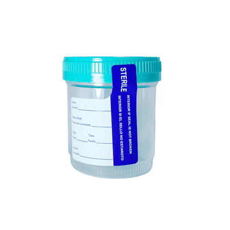Urine Cup, 90mL x 53mm, Leak-Proof, Sterile Container