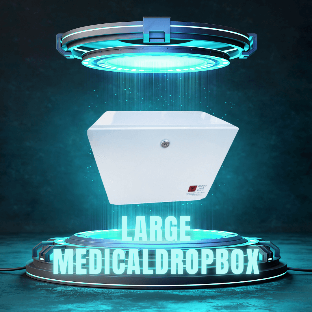 How to Improve Specimen Security with a Large Medical Lockbox with Keys – White, 14"x14"x10.25"