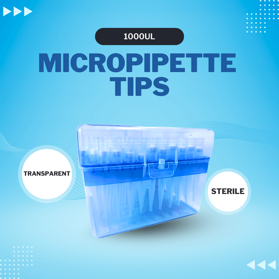 Improve Lab Efficiency with Sterile 1000µL Micropipette Tips, Filtered, 100tips/rack