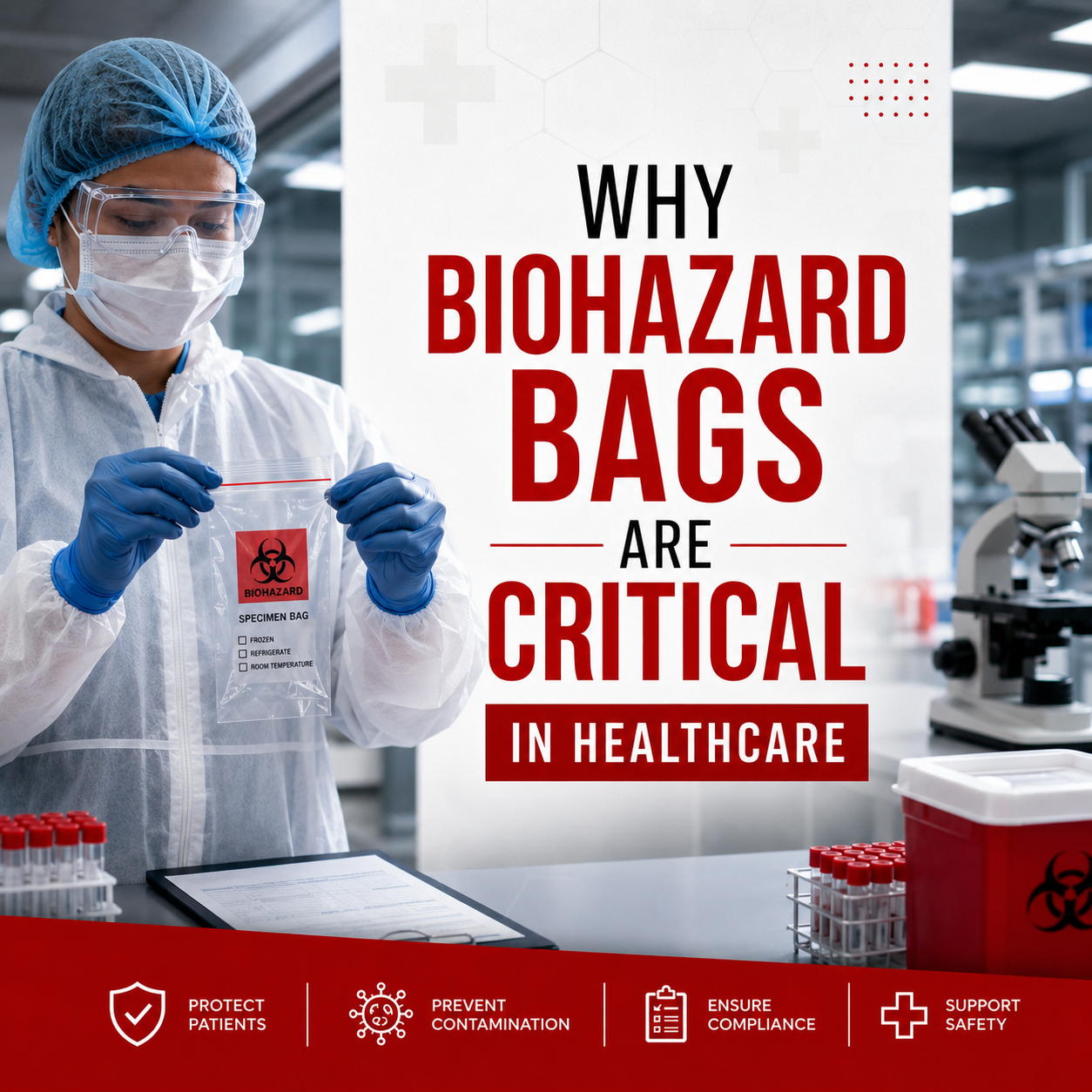 Why Biohazard Bags Are Critical in Healthcare: The Ultimate Guide to Infection Control and Medical Safety