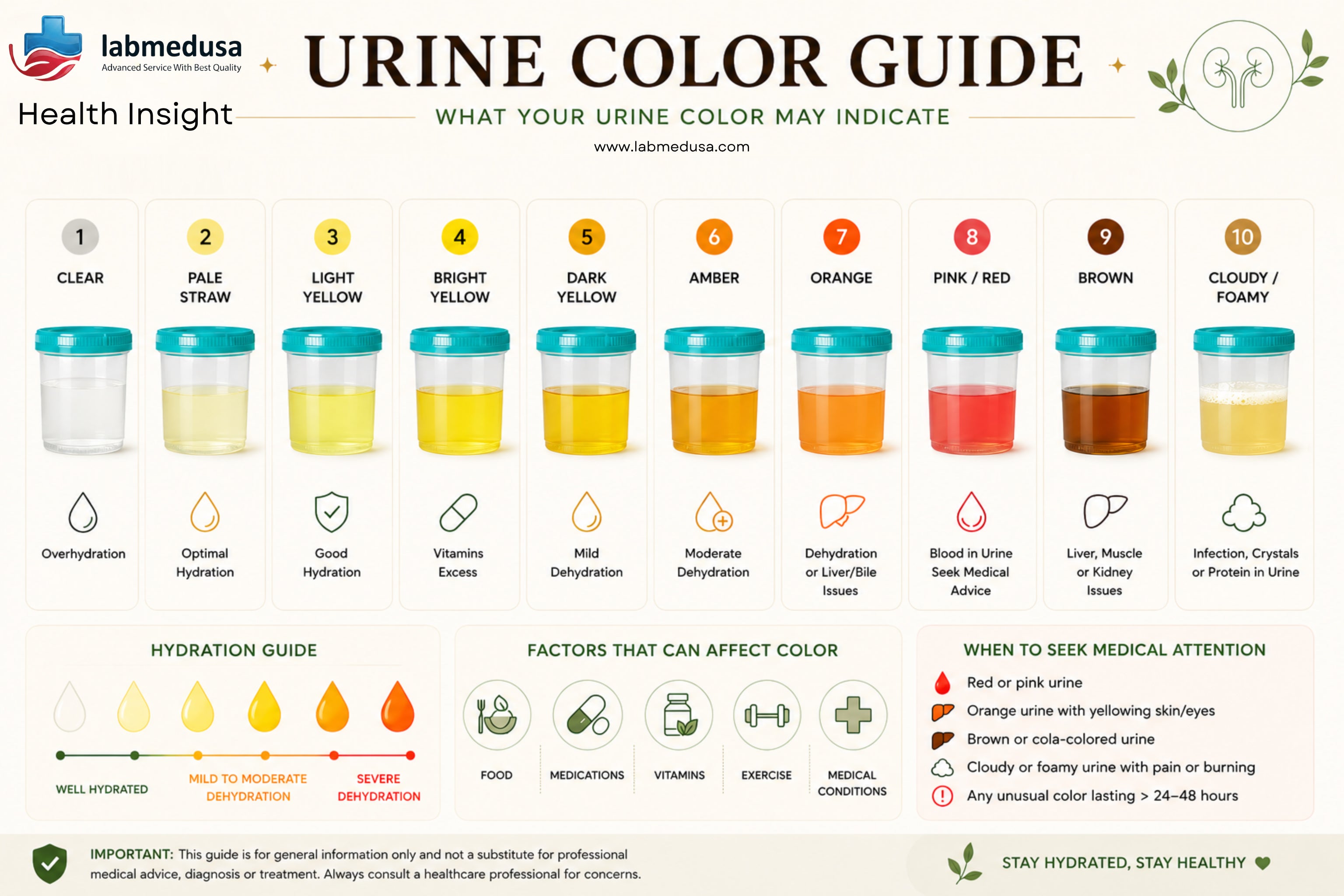 Decoding Your Health: The Ultimate Urine Color Guide