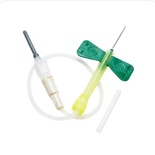 Safety Butterfly Needle Greiner – 21G x 3/4" Sterile | 50/Box, 20 Boxes/Case