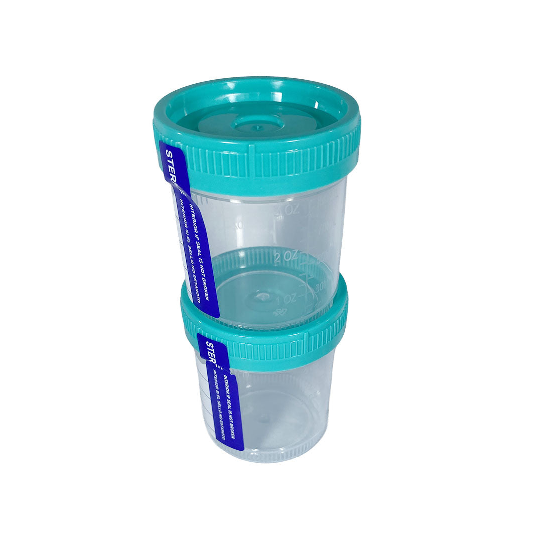 90mL Urine Specimen Cup – 53mm Leak-Proof, Sterile Container