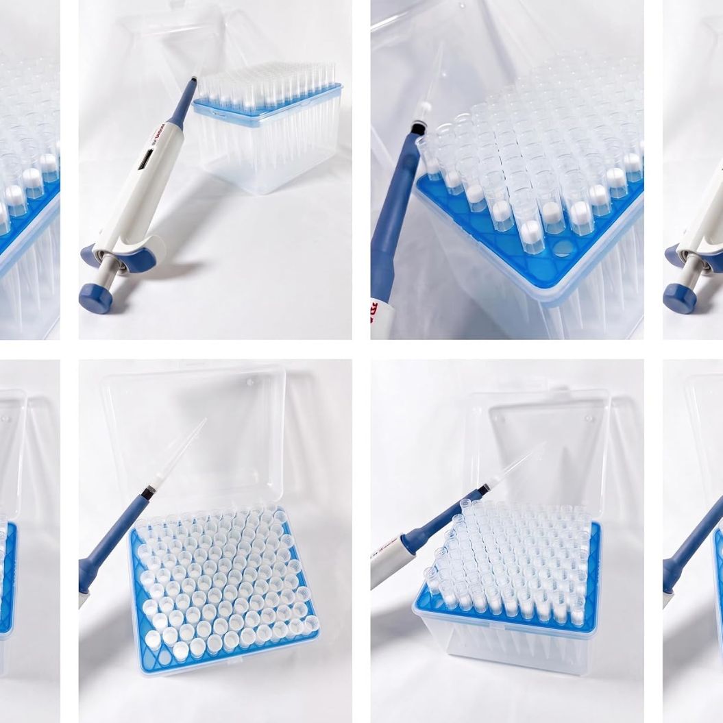 1000µL Universal Filtering Pipette Tips – 8mm x 71mm (Pack of 1000)