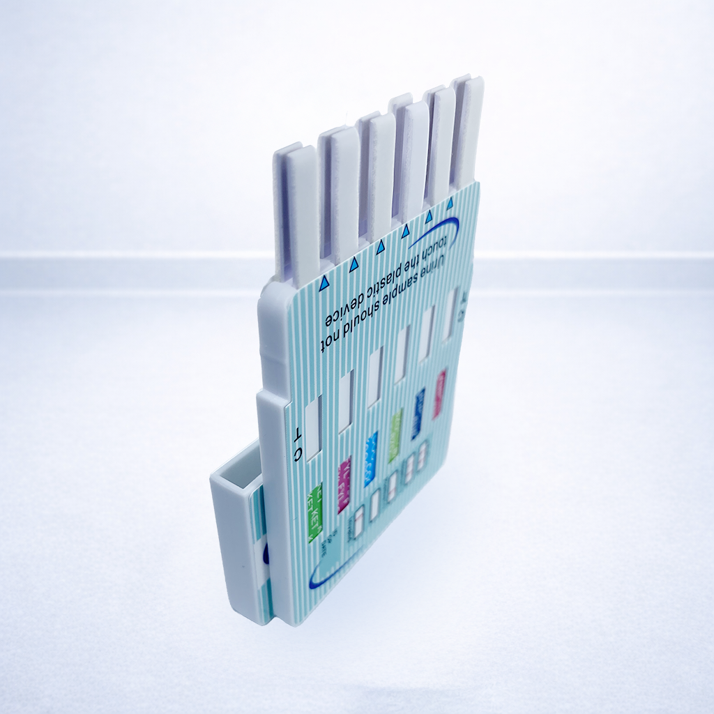 Multi-Drug 5 Test Panel - 20Test, 4mm AMP/ BAR/ BUP/ BZO/ COC/ MDMA/ MET/ MTD/ OPI/ OXY/ PCP/ THC + FENL + ETG + KRA + K2