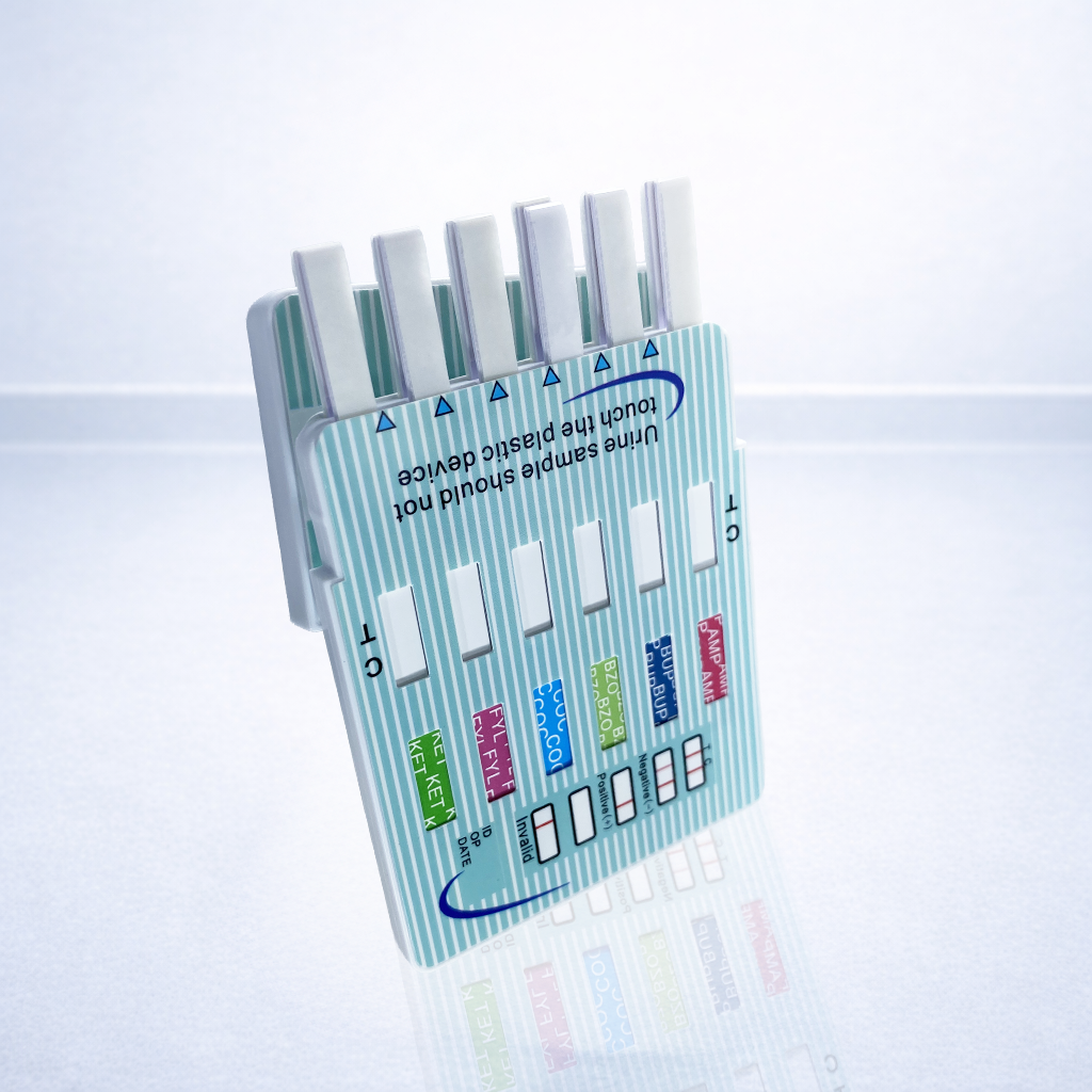 Drug Abuse Rapid Test, 10 Panel AMP/ BAR/ BUP/ BZO/ COC/ MDMA/ MET/ MTD/ OPI/ OXY/ PCP/ THC + FENL + ETG + KRA + K2