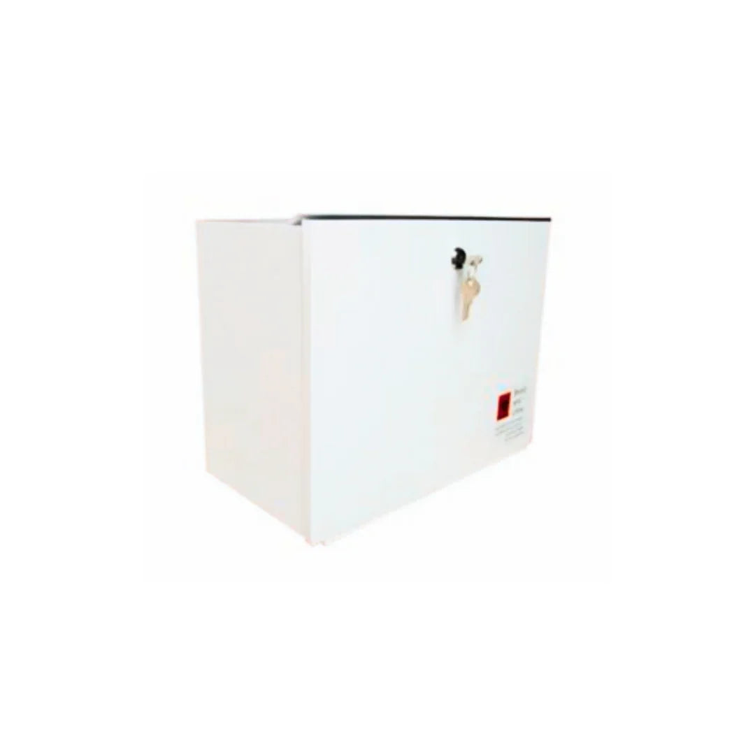 Medium Medical Lockbox with Keys – Secure Storage 14"x7.5"x10.25"