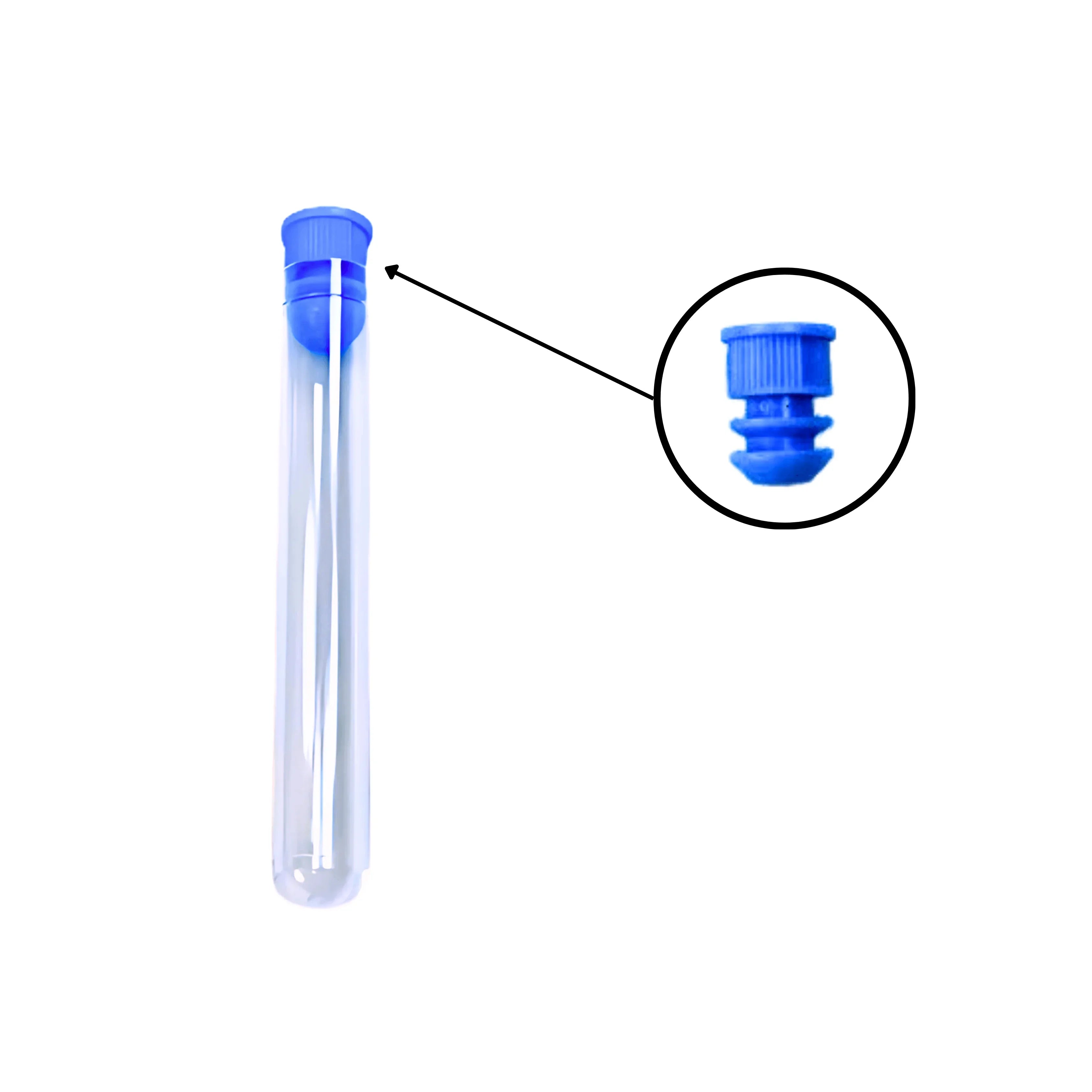 12x75mm PS Test Tube – Clear Polystyrene, Lab-Grade