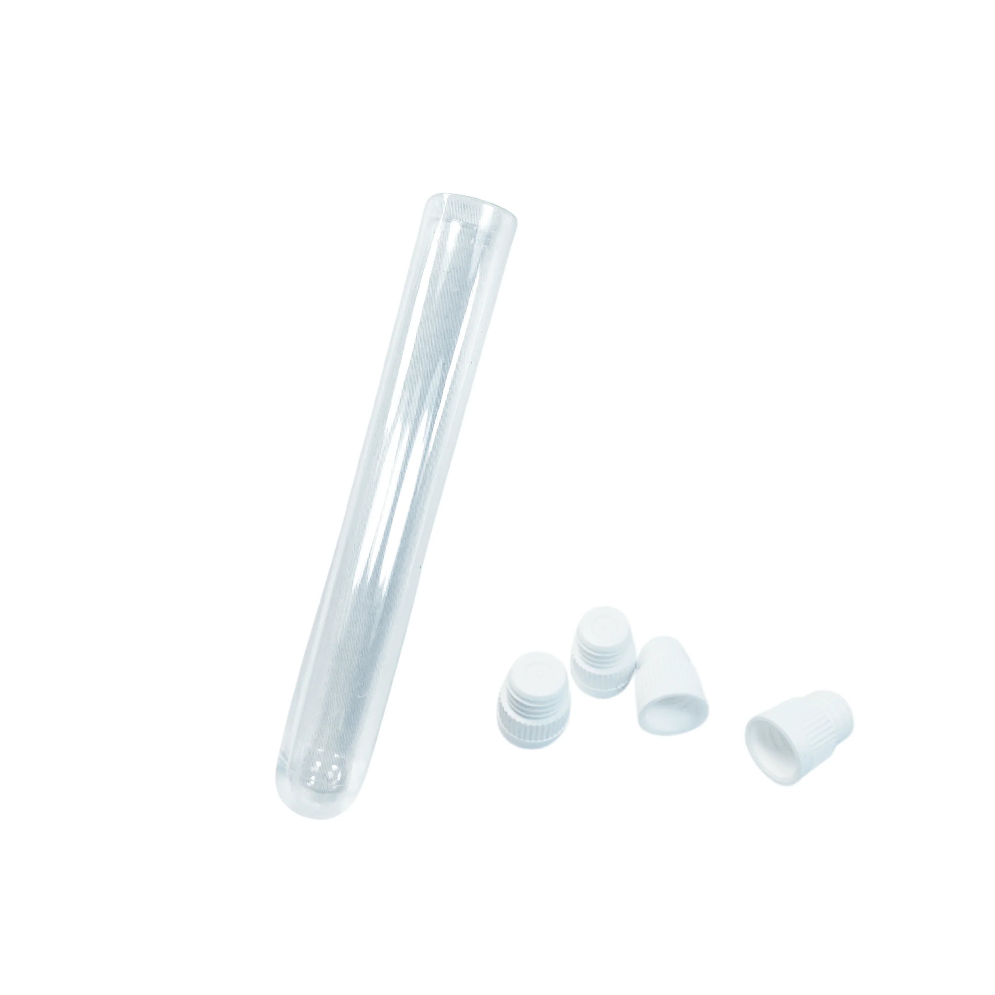 13x100mm PS Test Tube – Clear Polystyrene, Lab-Grade