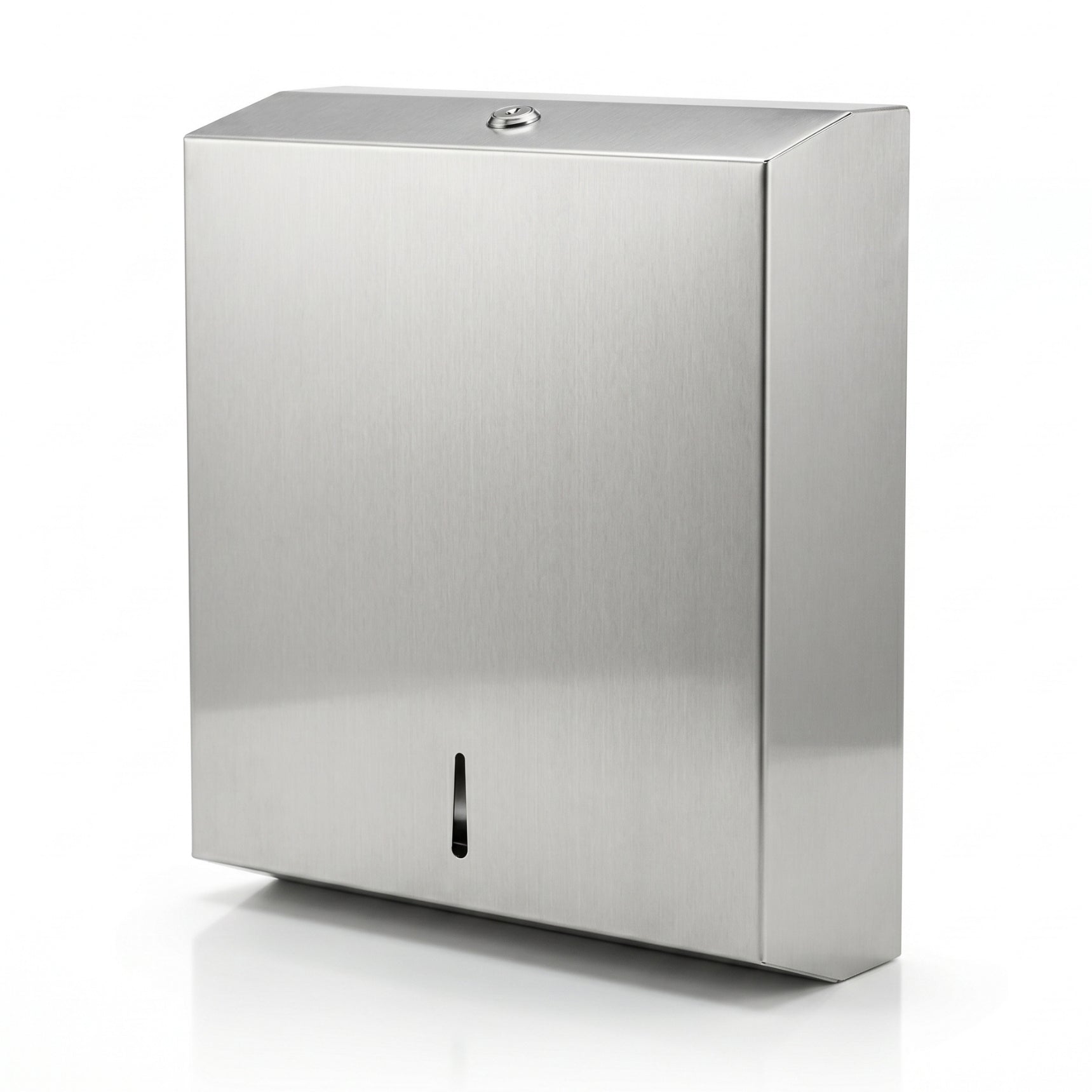 Stainless Steel Paper Towel Dispenser – C-Fold / Multifold Wall Mount