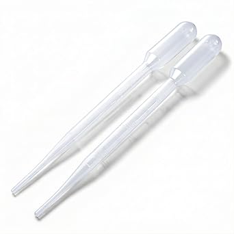 3.5mL Transfer Pipette - Disposable Transfer Pipettes Dropper 150mm Length, Bulb Draw, Capacity 3.5mL, Graduated to 1mL, 500 Pipet/Box