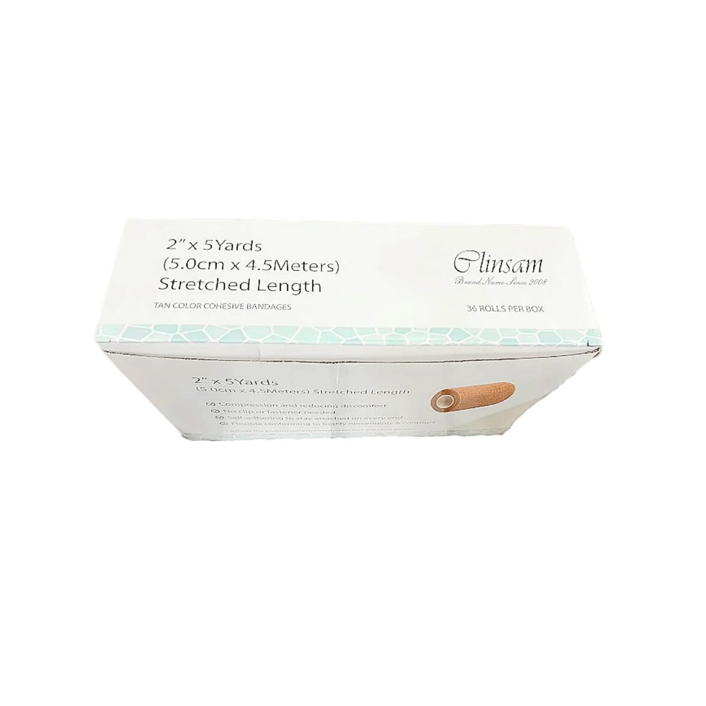 Elastic wrap bandage self-adhesive