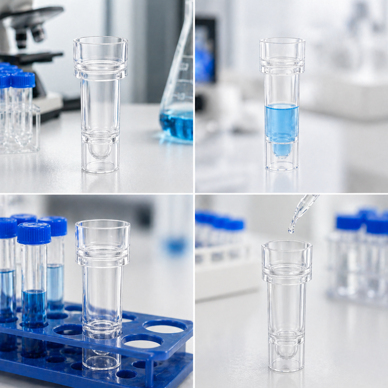 3.0 mL Sample Cup, 17 x 38 mm w/o Cap (1000/Pack)