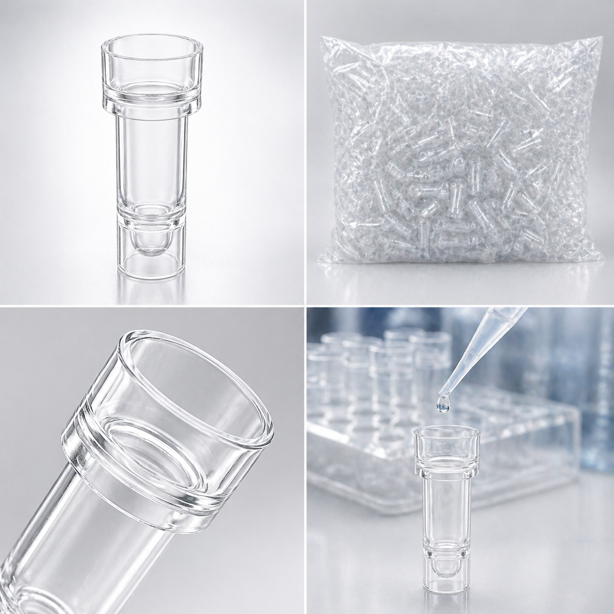 3.0 mL Sample Cup, 17 x 38 mm w/o Cap (1000/Pack)