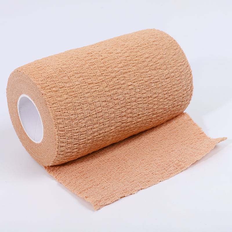 Cohesive Bandage – Skin Tone, 4" x 5 Yards, Flexible & Self-Adherent