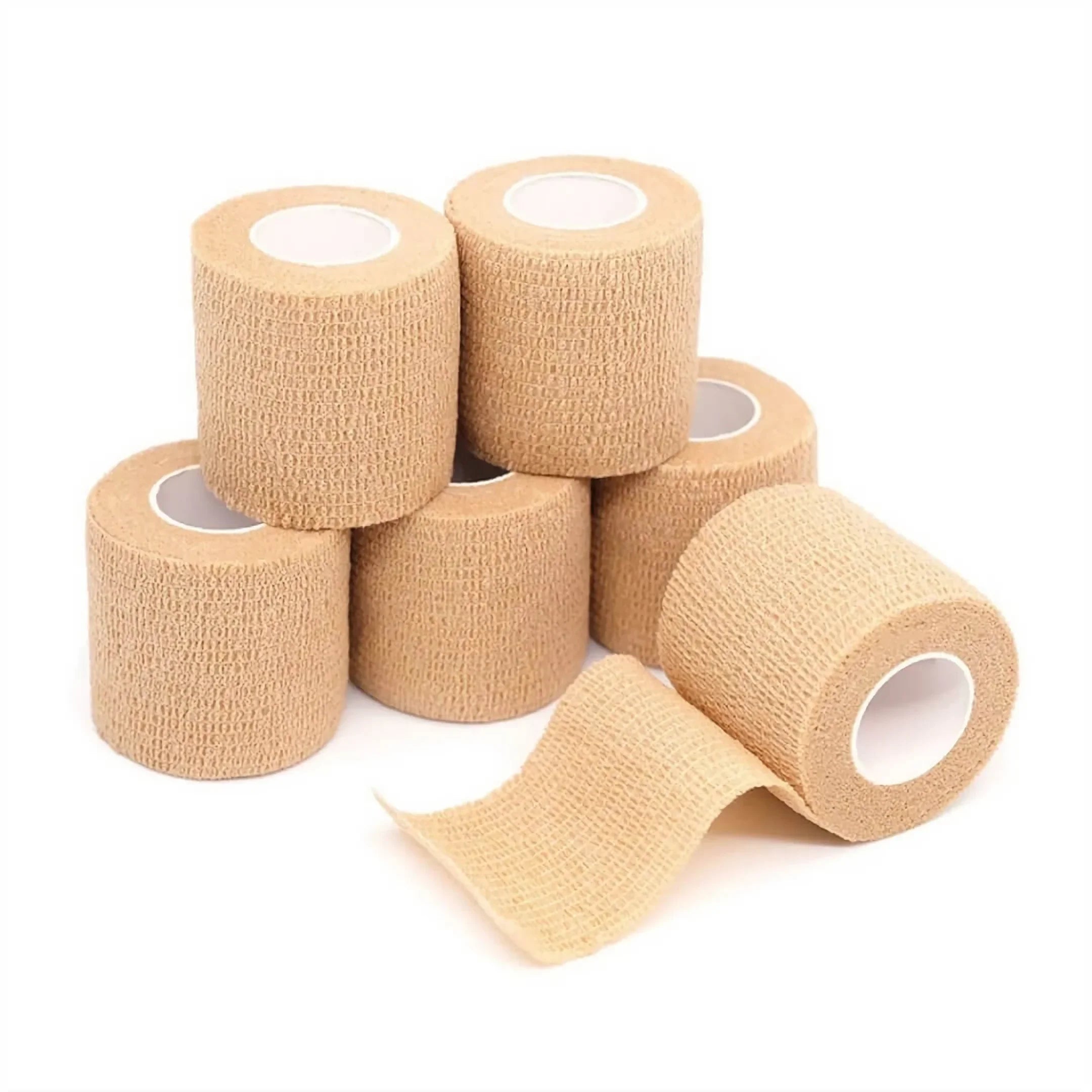 Skin tone cohesive bandage 2 inch