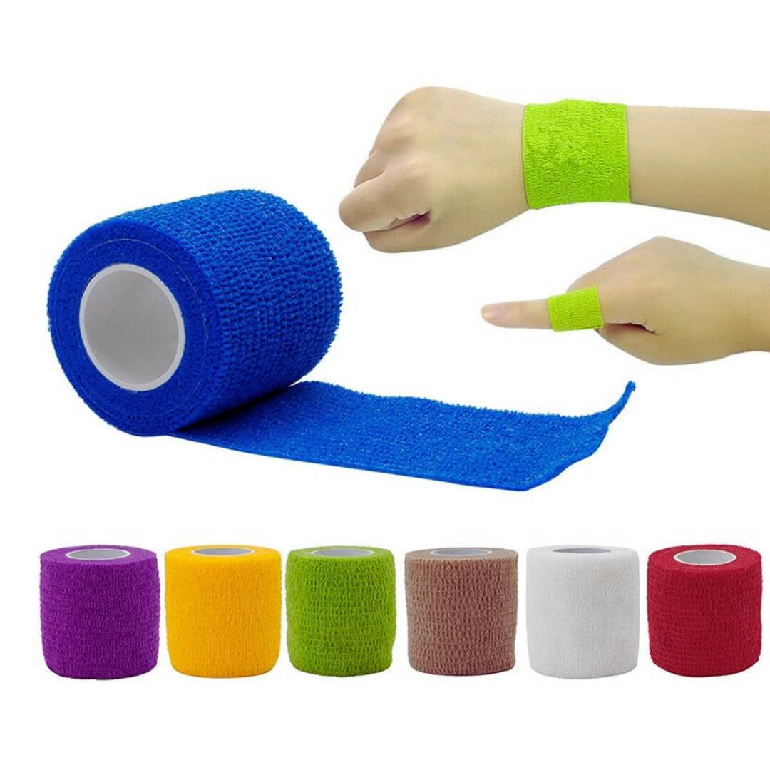 Rainbow cohesive bandage 2 inch roll