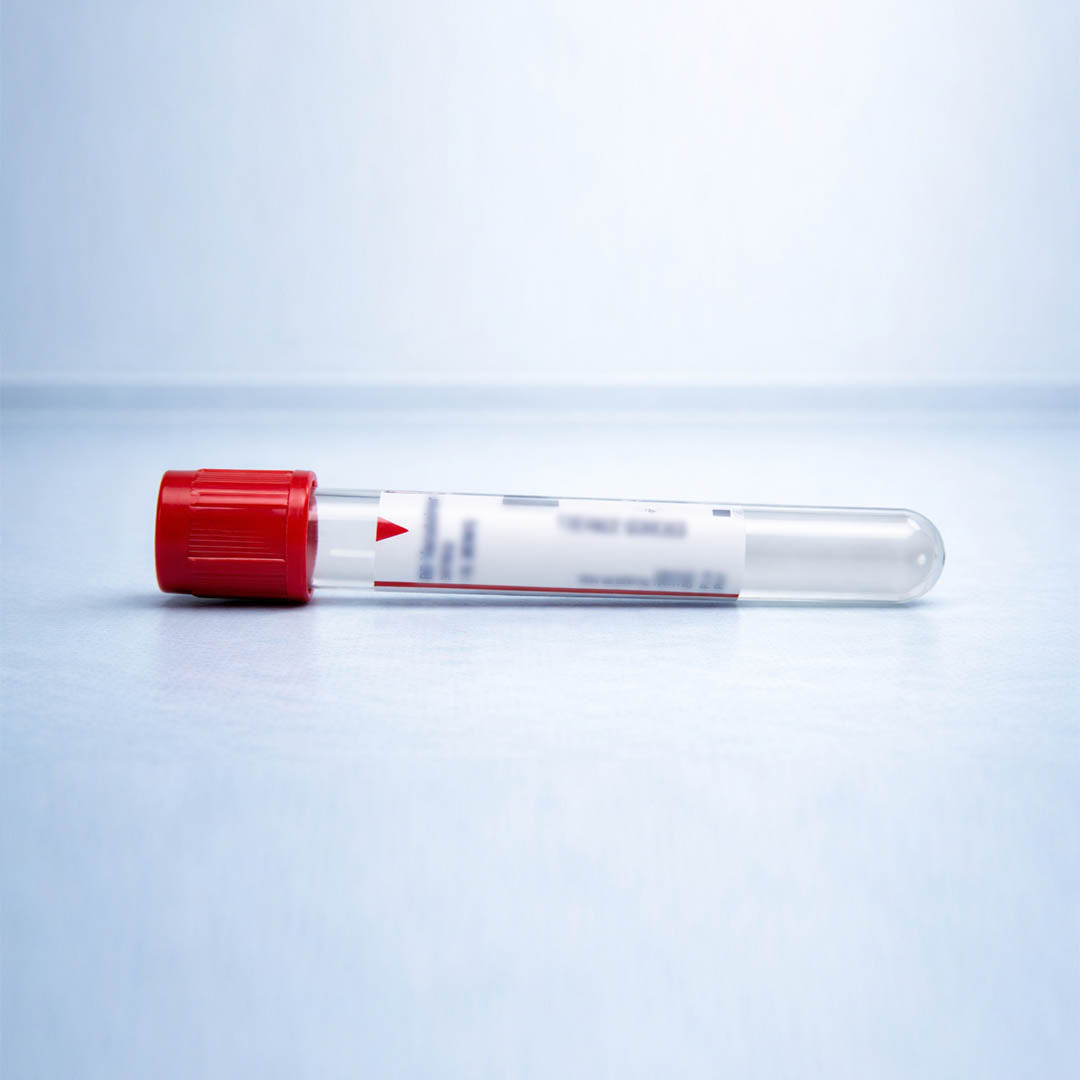 Blood Collection Tubes – SST Red Top 8.5 mL | 100/Pack, 10 Packs/Case