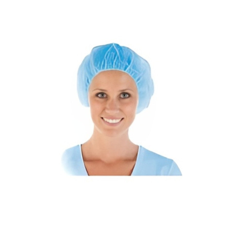 Lightweight Polypropylene Bouffant Caps – Disposable Hair Cover