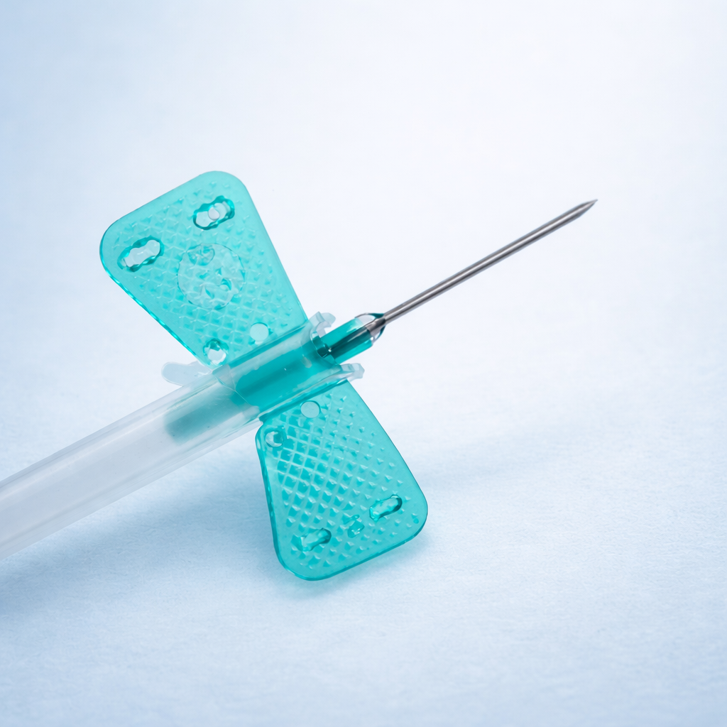 Safety Butterfly Needle Greiner – 21G x 3/4" Sterile | 50/Box, 20 Boxes/Case