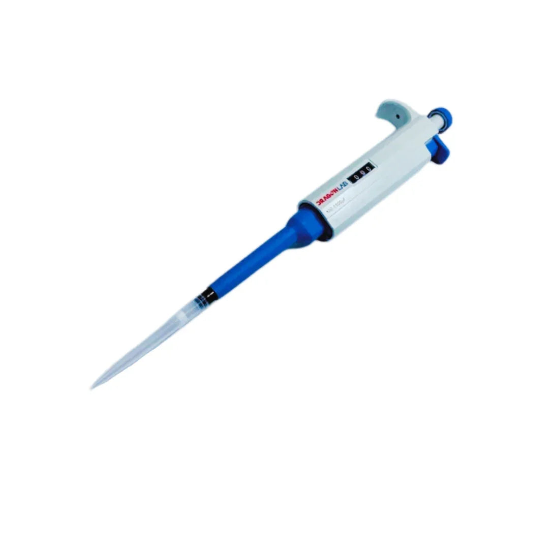 Dragon Pipettor 20–200µL – Adjustable Volume Lab Pipette