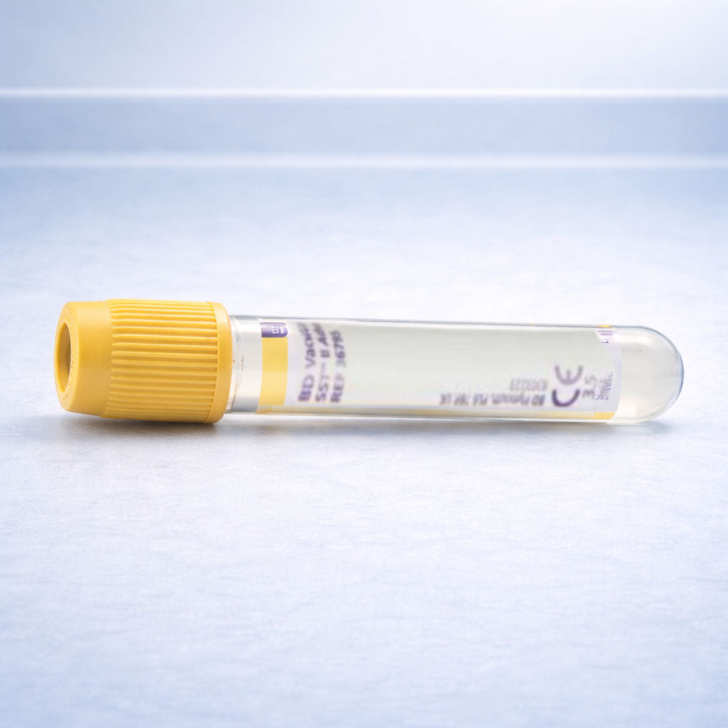 Tube Blood Collect Gold SST 3.5mL 100/PK