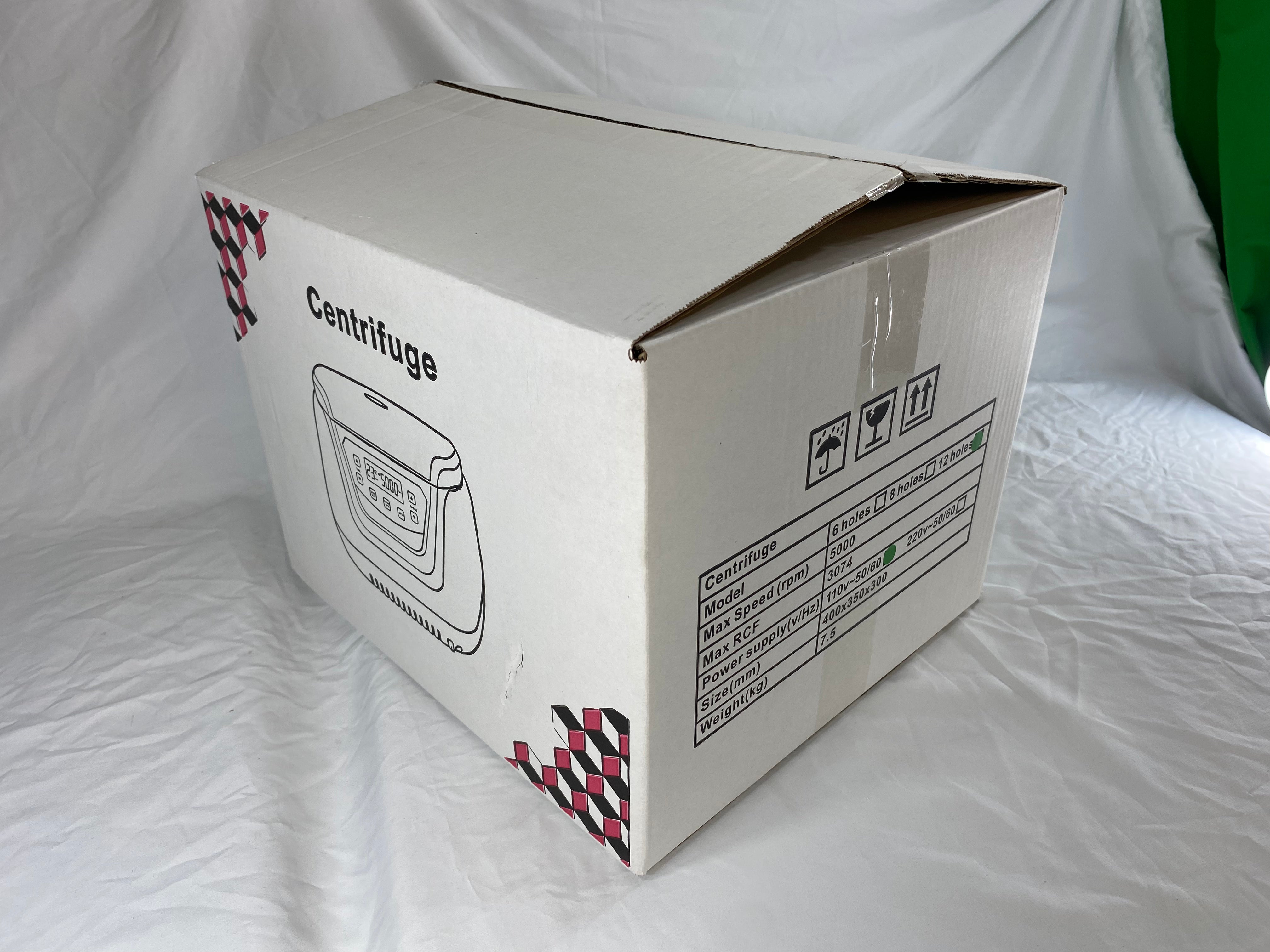 High Speed Benchtop Lab Centrifuge - 5000rpm with Stepless Digital Speed Control, 12 P x 10ml Rotor Capacity, 4390xg RCF for Clinical Research and Sample Processing (110v 60hz)