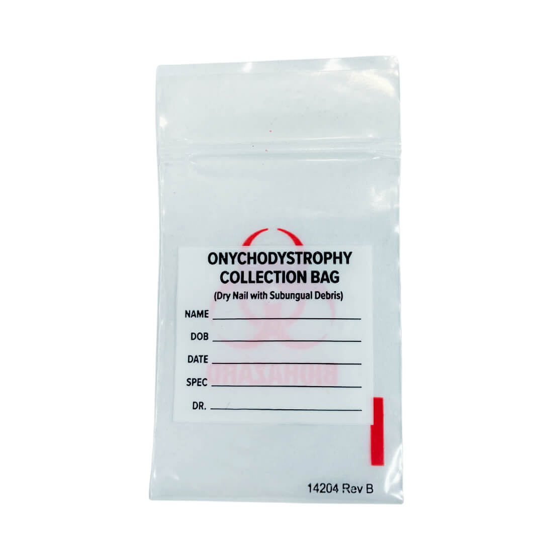 Nail Specimen Collection Ziplock Bag – 10 MIL, 2 4/9" x 4 1/2"