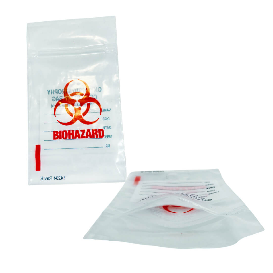 Nail Specimen Collection Ziplock Bag – 10 MIL, 2 4/9" x 4 1/2"