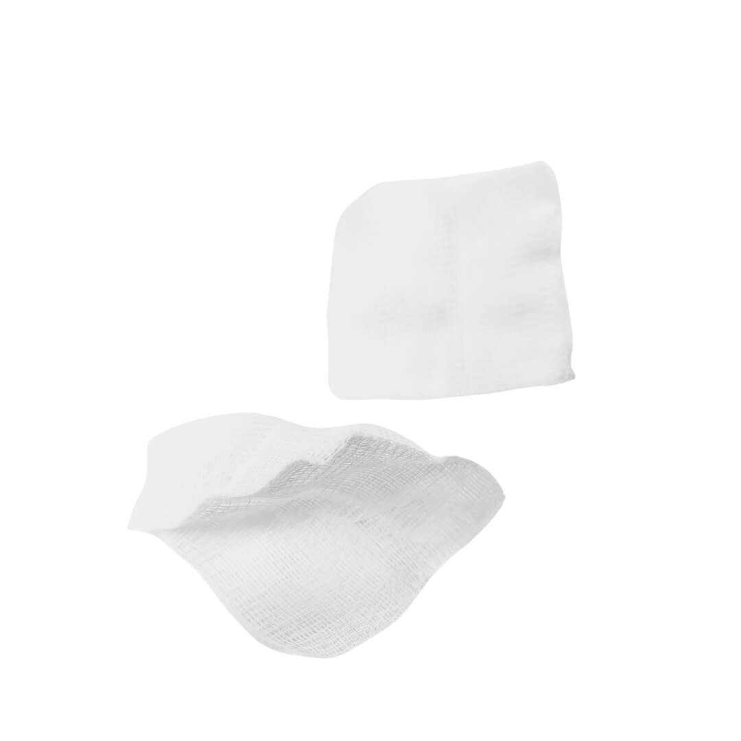 Non-Woven Gauze Pad – 2" x 2", 2-Ply, Soft & Non-Sterile (White)