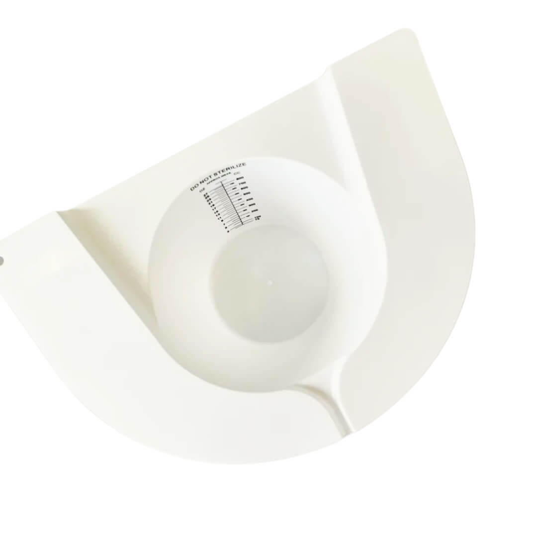 Urine and stool pan collector container