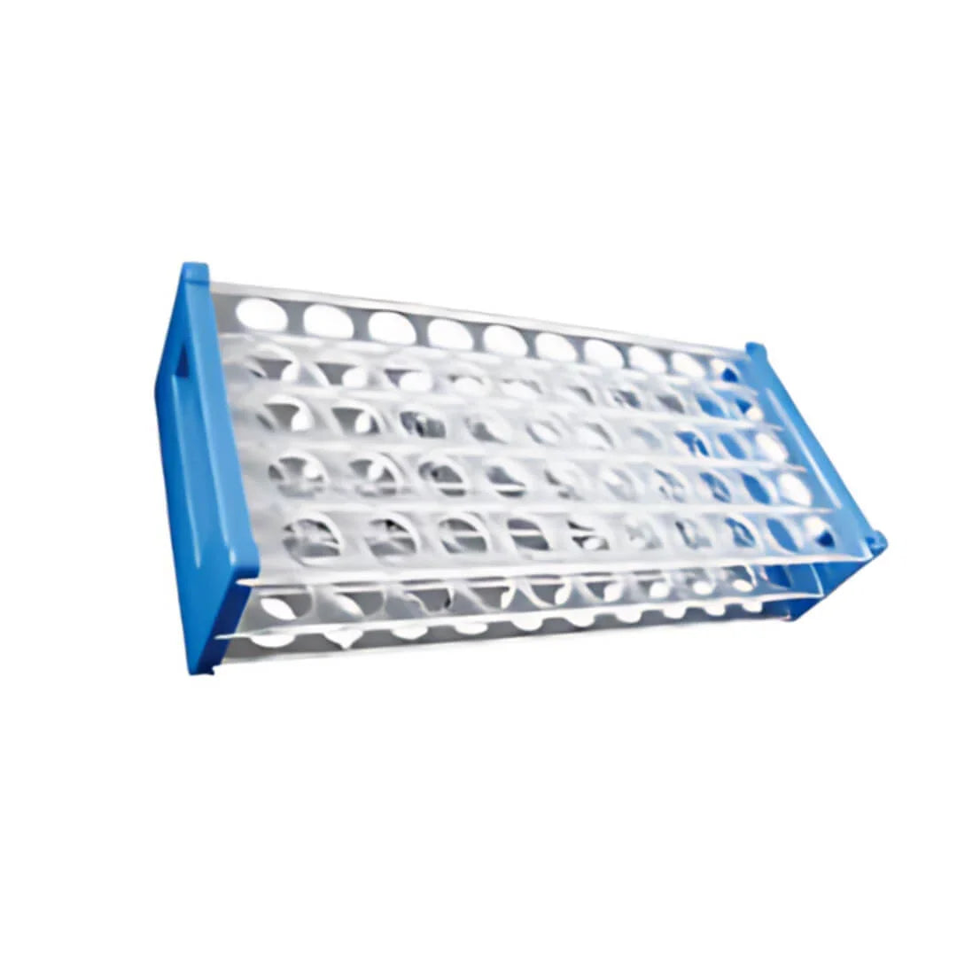 36-place solid plastic test tube rack 18mm diameter