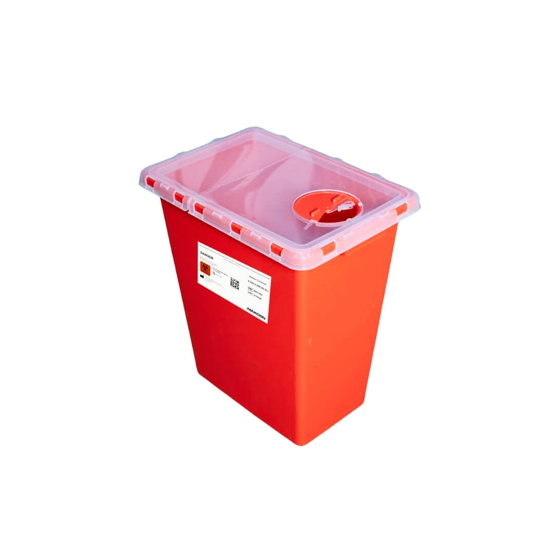 Secure Lock 8 Gallon Sharps Container – Rotation Lid