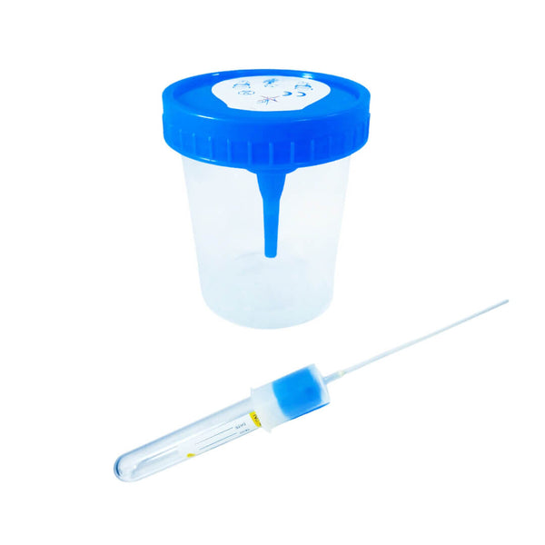 Urine Collection Cup 120ml with Vacuum Needle – Sterile & Leak-Proof ...