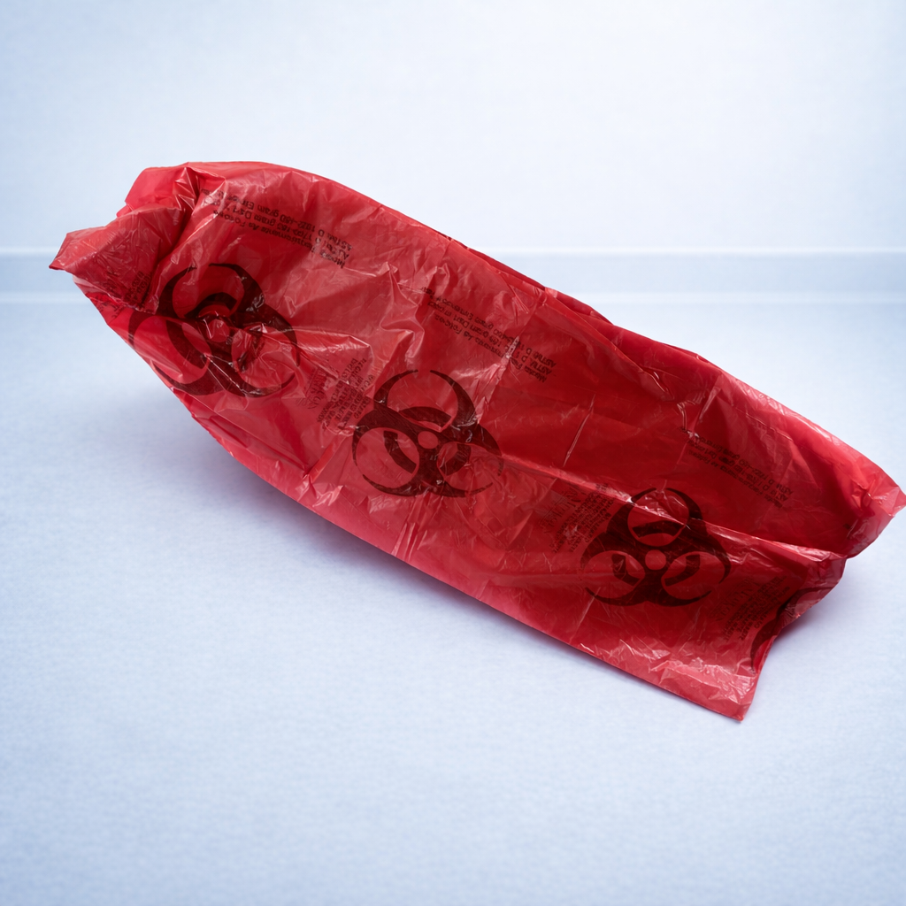 Biohazard Waste Bags – 12–16 Gallon Disposable Medical Waste Bags