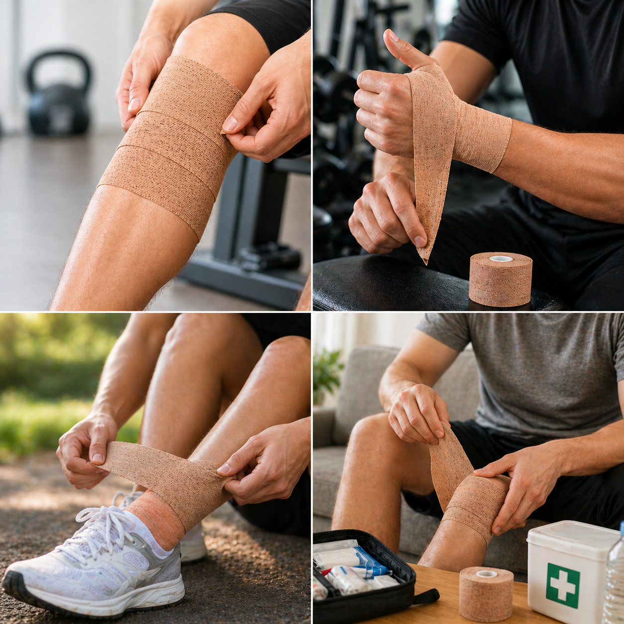 Sport Joint Injury Tape – Athletic Support & Stabilization Tape