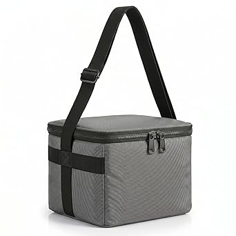Medical Specimen Transport Bag Improved, Insulated Biohazard Cooler Tote 10 x 7 x 8in, Leakproof