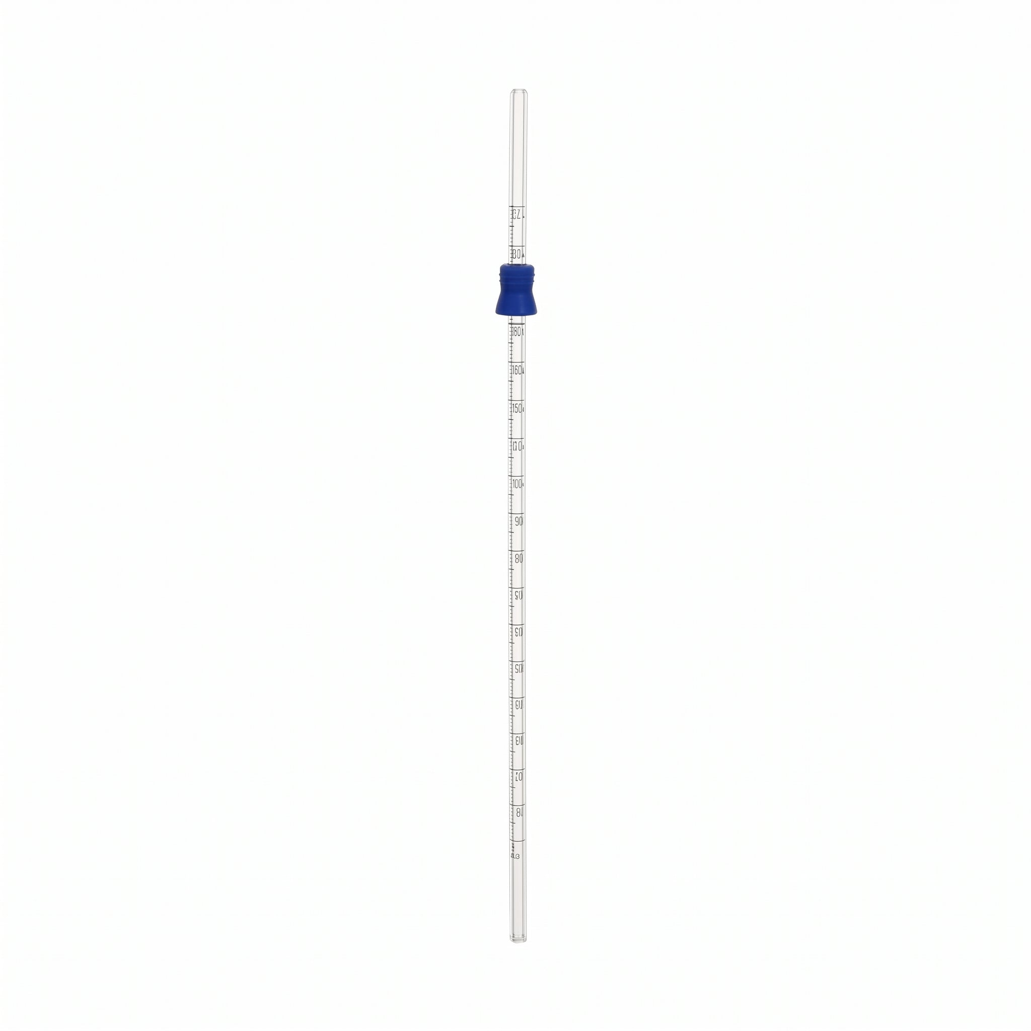 ESR Tubes 4.5 x 230mm, Polystyrene, Rubber Stopper, 0-170mm Graduated 1mm Scale (2 Packs of 100)