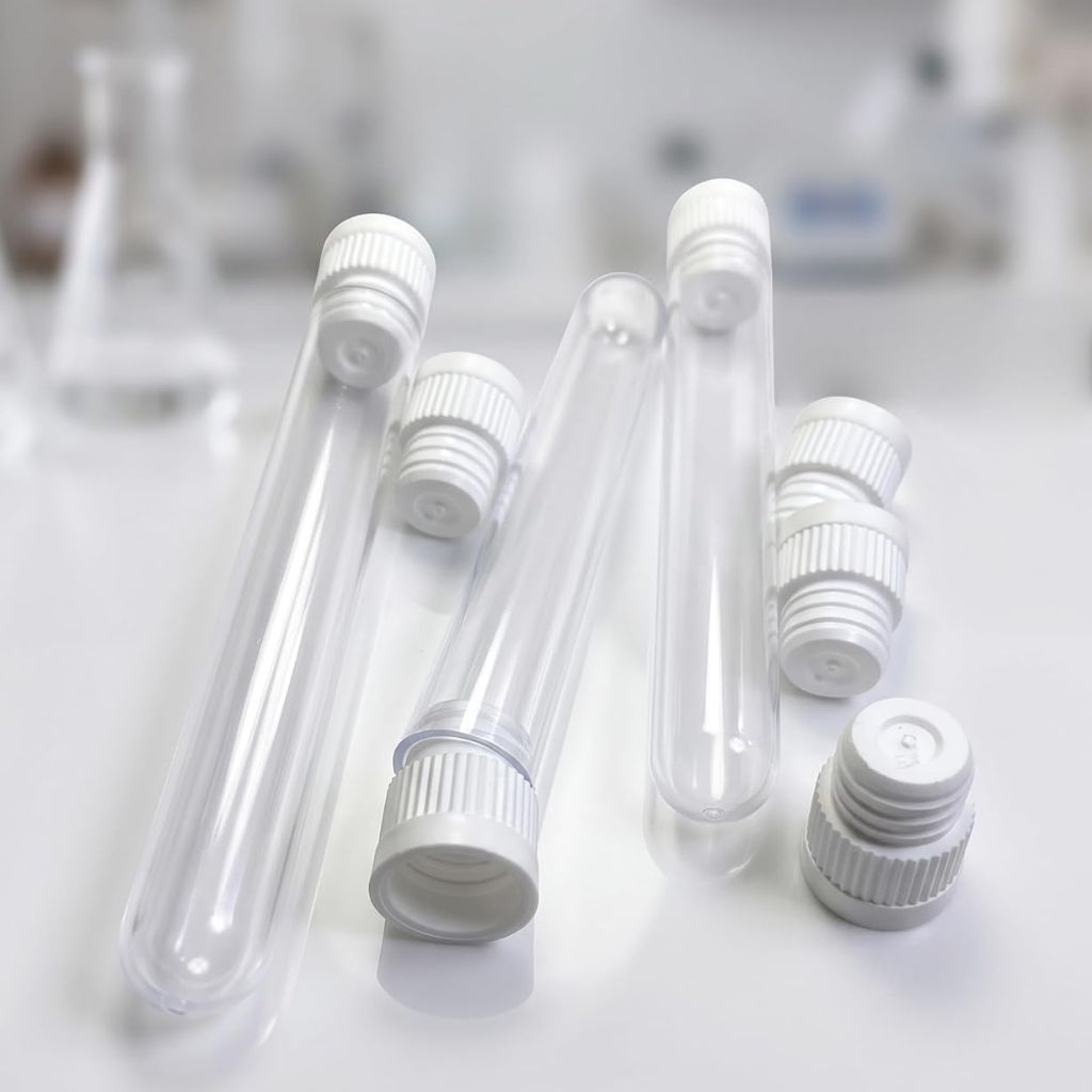 Flange Plug Caps for Test Tubes 12x100mm, 1000 pcs (Caps Only)