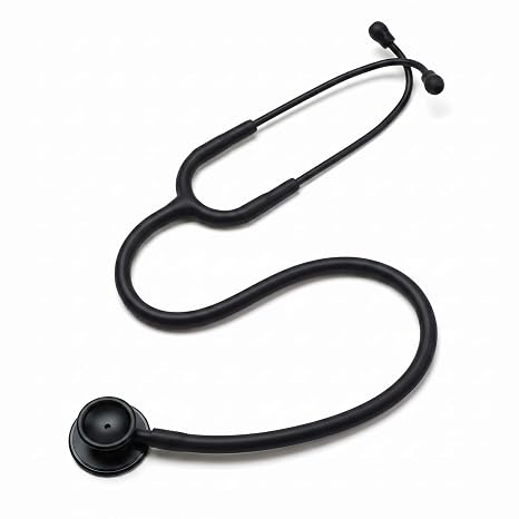 Medical Stethoscope Dual Head 29.5in, Turnable Bell & Diaphragm Chestpiece