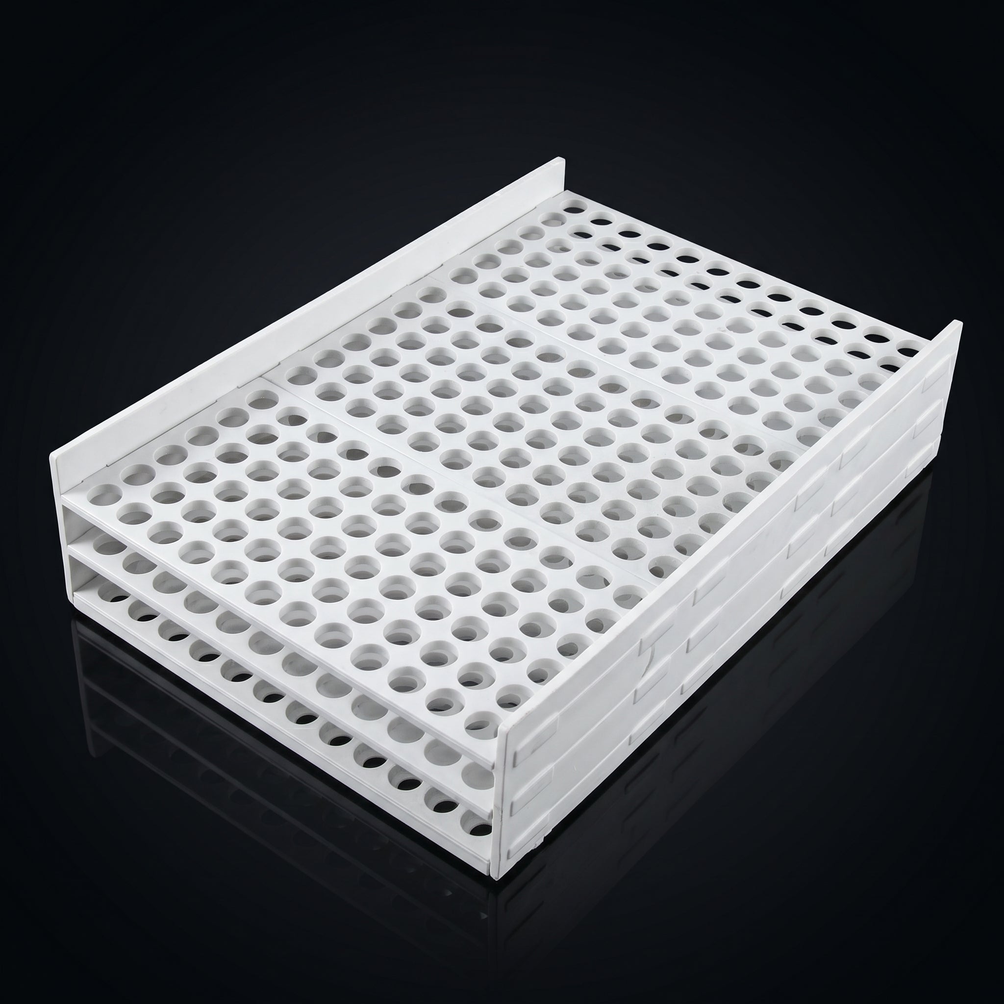 Test Tube Rack Tag Mega Test Tube Rack 10-15mm Polypropylene, Heavy Duty | LabMedUSA